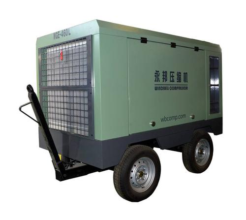 永邦wgd-460l电动移动空压机产品图片:河南郑州面向地区电动移动空